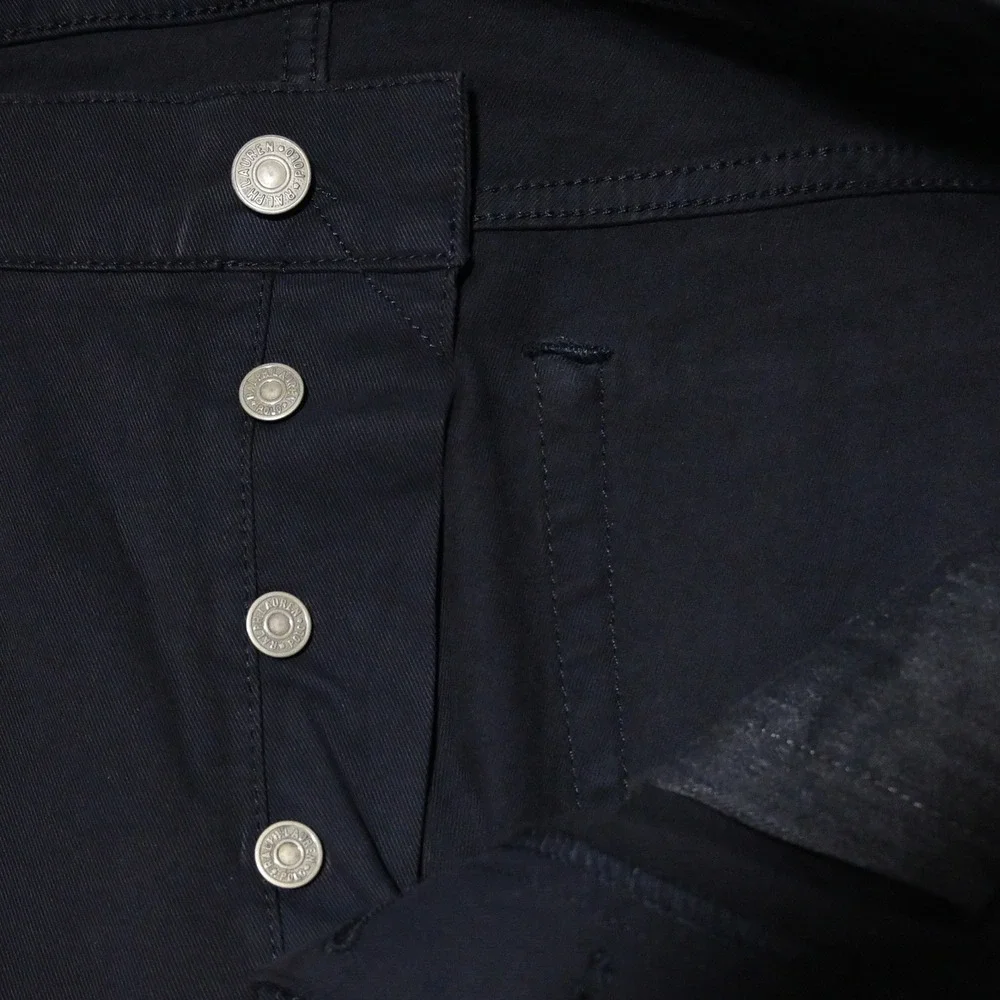 Polo Ralph Lauren Sullivan Slim Pants Mens 36x32 Navy Blue Twill Stretch